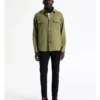 Tolga Textured Ls Overshirt In Green -Gant Shop 956561140 1 720x928