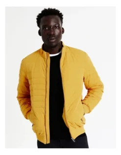 Parker Puffer Jacket In Yellow -Gant Shop 956583820 7 720x928