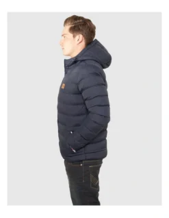 URBAN CLASSICS Hooded Bubble Jacket In Navy -Gant Shop 959635900 3 720x928