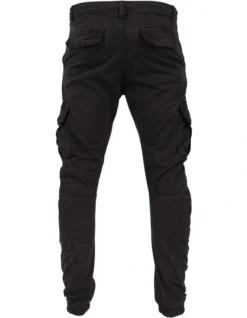 URBAN CLASSICS Cuffed Cargo Jogging Pants In Black 13 URBAN CLASSICS Cuffed Cargo Jogging Pants In Black -Gant Shop 959637610 5 720x928