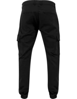 URBAN CLASSICS Washed Cargo Twill Jogging Pants In Black -Gant Shop 959638510 6 720x928