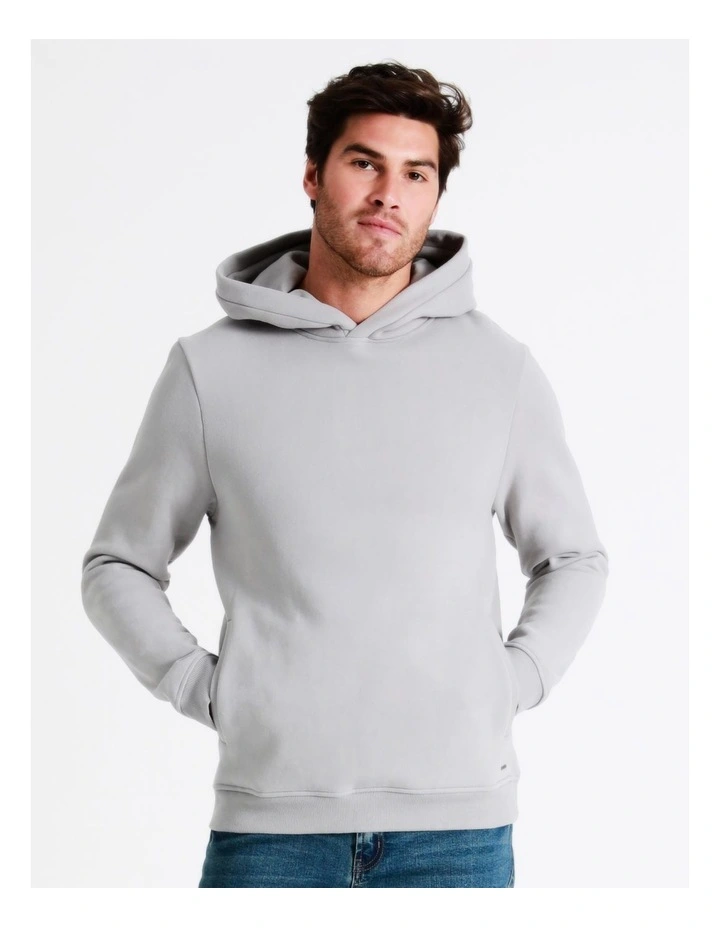 Flint Pullover Hoodie In Grey 3 Flint Pullover Hoodie In Grey