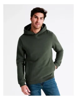 Flint Pullover Hoodie In Green