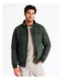 Val Recycled Puffer Jacket In Green