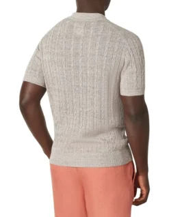 Newcomb Cable Polo In Sand