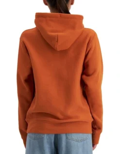 Champion Reverse Weave Collegiate Cursive Script Hoodie Cinnamon Haze -Gant Shop 963873730 3 720x928