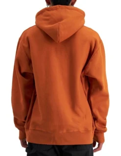 Champion Reverse Weave Collegiate Cursive Script Hoodie Cinnamon Haze -Gant Shop 963873730 7 720x928