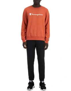 Champion Script Crew In Orange -Gant Shop 963953290 4 720x928