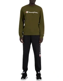 Champion Script Crew In Nori -Gant Shop 963953470 4 720x928