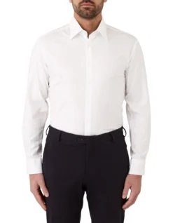 Cambridge Prahran Modern Fit Shirt In White