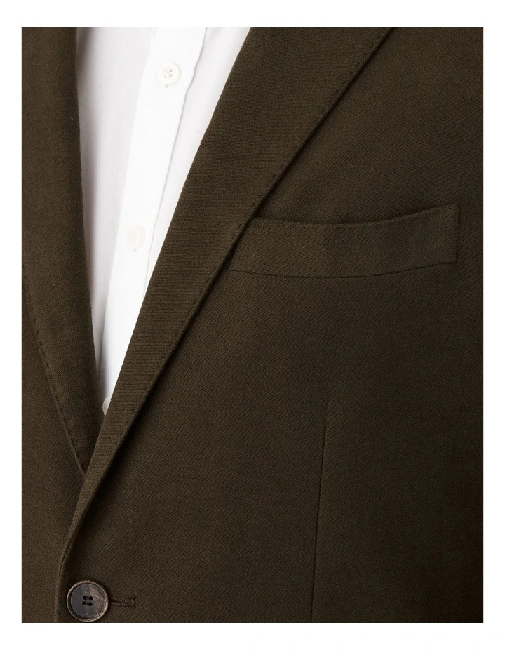 Cambridge Burnley Modern Fit Sports Jacket In Khaki 6 Cambridge Burnley Modern Fit Sports Jacket In Khaki - Image 4