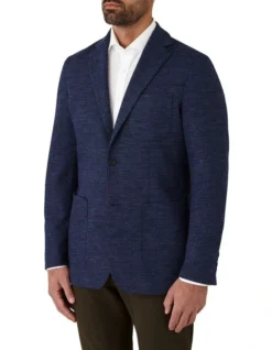 Cambridge Malvern Modern Fit Sports Jacket In Blue -Gant Shop 964793170 3 720x928
