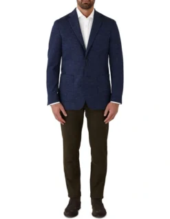 Cambridge Malvern Modern Fit Sports Jacket In Blue -Gant Shop 964793170 5 720x928