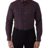 Cambridge Merricks Modern Fit Shirt In Red