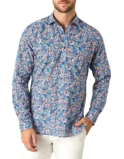 Positano Printed Shirt In Multi