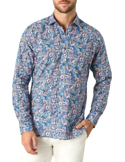 Positano Printed Shirt In Multi -Gant Shop 966662920 1 720x928