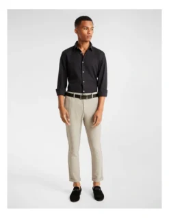 Hargrove Brushed Shirt In Black -Gant Shop 967618810 5 720x928