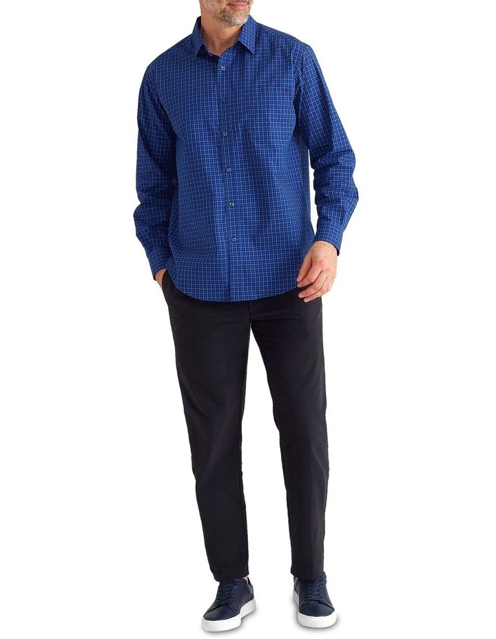 St Jude Long Sleeve Shirt In Blue 7 St Jude Long Sleeve Shirt In Blue - Image 5