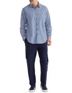 Zapa Long Sleeve Shirt In Blue Multi -Gant Shop 970805710 6 720x928