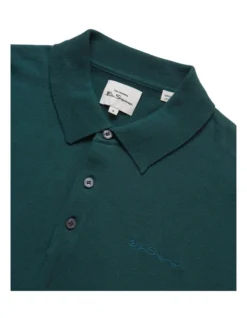Ben Sherman Signature Long Sleeve Knitted Polo In Green 10 Ben Sherman Signature Long Sleeve Knitted Polo In Green -Gant Shop 970812550 4 720x928