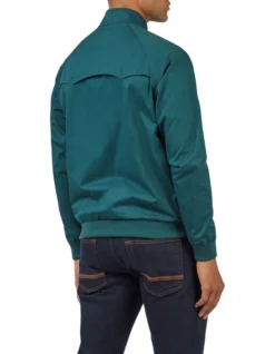 Ben Sherman Signature Harrington Jacket In Green -Gant Shop 970812910 3 720x928
