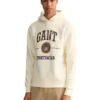Gant Crest Shield Sweat Hoodie In Cream -Gant Shop 974188090 1 720x928