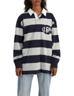 Champion Heritage Collegiate Long Sleeve Rugby Shirt In Navy 13 Champion Heritage Collegiate Long Sleeve Rugby Shirt In Navy -Gant Shop 974658700 5 720x928