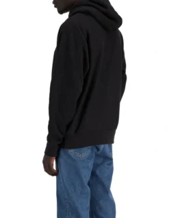 Champion Reverse Weave Collegiate Hoodie In Black -Gant Shop 974658880 3 720x928