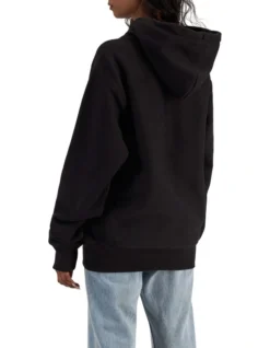 Champion Reverse Weave Collegiate Hoodie In Black -Gant Shop 974658880 7 720x928