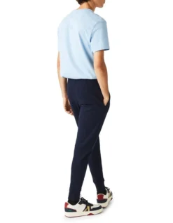 Lacoste Essentials Non Brushed Trackpant In Blue -Gant Shop 974869840 2 720x928