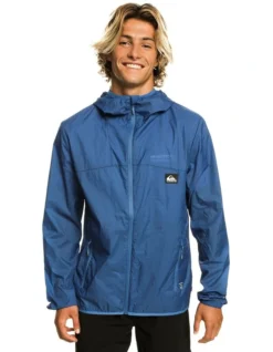 Quiksilver Summit Run Windbreaker In Blue