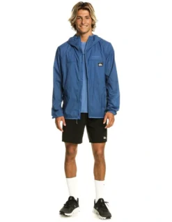 Quiksilver Summit Run Windbreaker In Blue -Gant Shop 977985010 7 720x928
