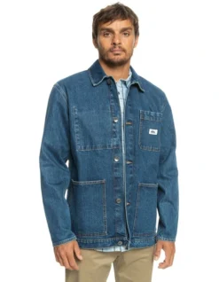 Quiksilver Legendary Worker Denim Jacket In Blue -Gant Shop 977985370 3 720x928