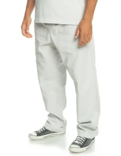 Quiksilver Saturn Beach Cruiser Elasticated Pants In Grey -Gant Shop 977986810 3 720x928