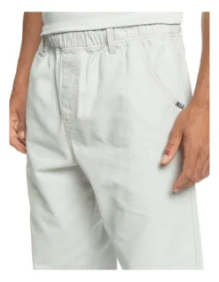 Quiksilver Saturn Beach Cruiser Elasticated Pants In Grey -Gant Shop 977986810 4 720x928