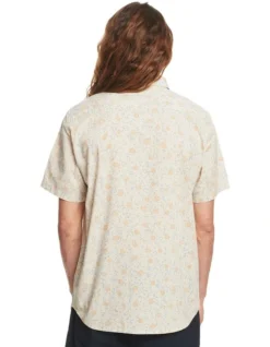 Quiksilver Mellow Fuzz Short Sleeve Shirt In Multi -Gant Shop 977988700 2 720x928