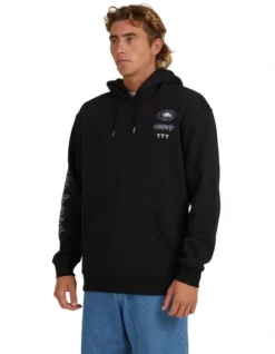 Quiksilver Connected Hoodie In Black -Gant Shop 977990680 3 720x928