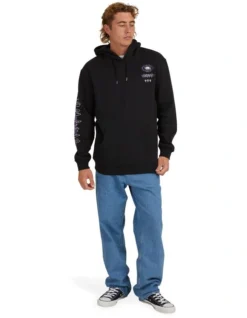 Quiksilver Connected Hoodie In Black -Gant Shop 977990680 5 720x928