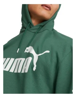 Puma Power Colorblock Hoodie Fleece In Green -Gant Shop 980333830 4 720x928