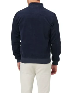 Wellington Corduroy Jacket In Navy -Gant Shop 982704610 5 720x928