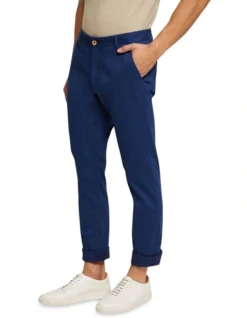 Oxford Stretch Skinny Fit Chinos In Blue -Gant Shop 986192650 2 1 720x928