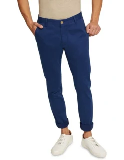 Oxford Stretch Skinny Fit Chinos In Blue -Gant Shop 986192650 4 1 720x928