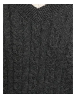 Oxford Logan Cricket Knit Pullover In Grey -Gant Shop 986195260 6 1 720x928