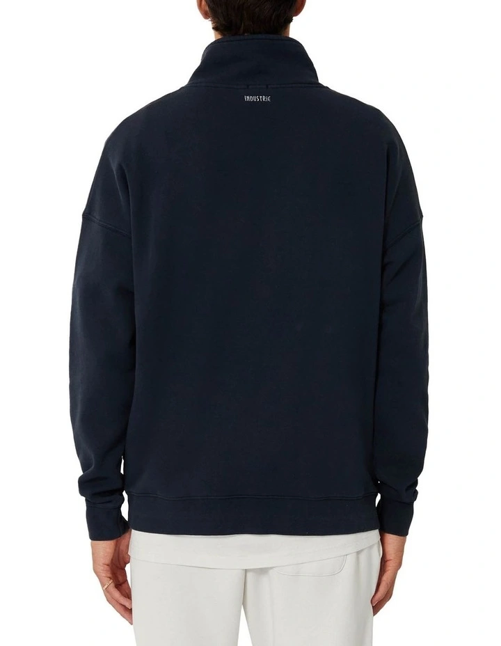 The Washed Del Sur Track Top In Navy 4 The Washed Del Sur Track Top In Navy - Image 2