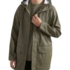 French Connection Raincoat In Green -Gant Shop 990497080 1 720x928