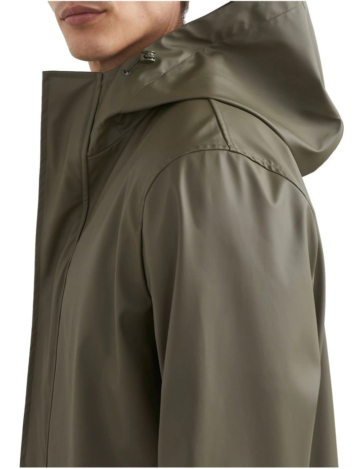 French Connection Raincoat In Green 6 French Connection Raincoat In Green - Image 4