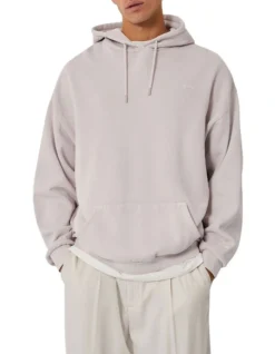 The Del Sur Hoodie In Grey Marle White