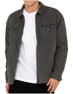 Rusty Dungaree Jacket In Black -Gant Shop 993703690 4 720x928